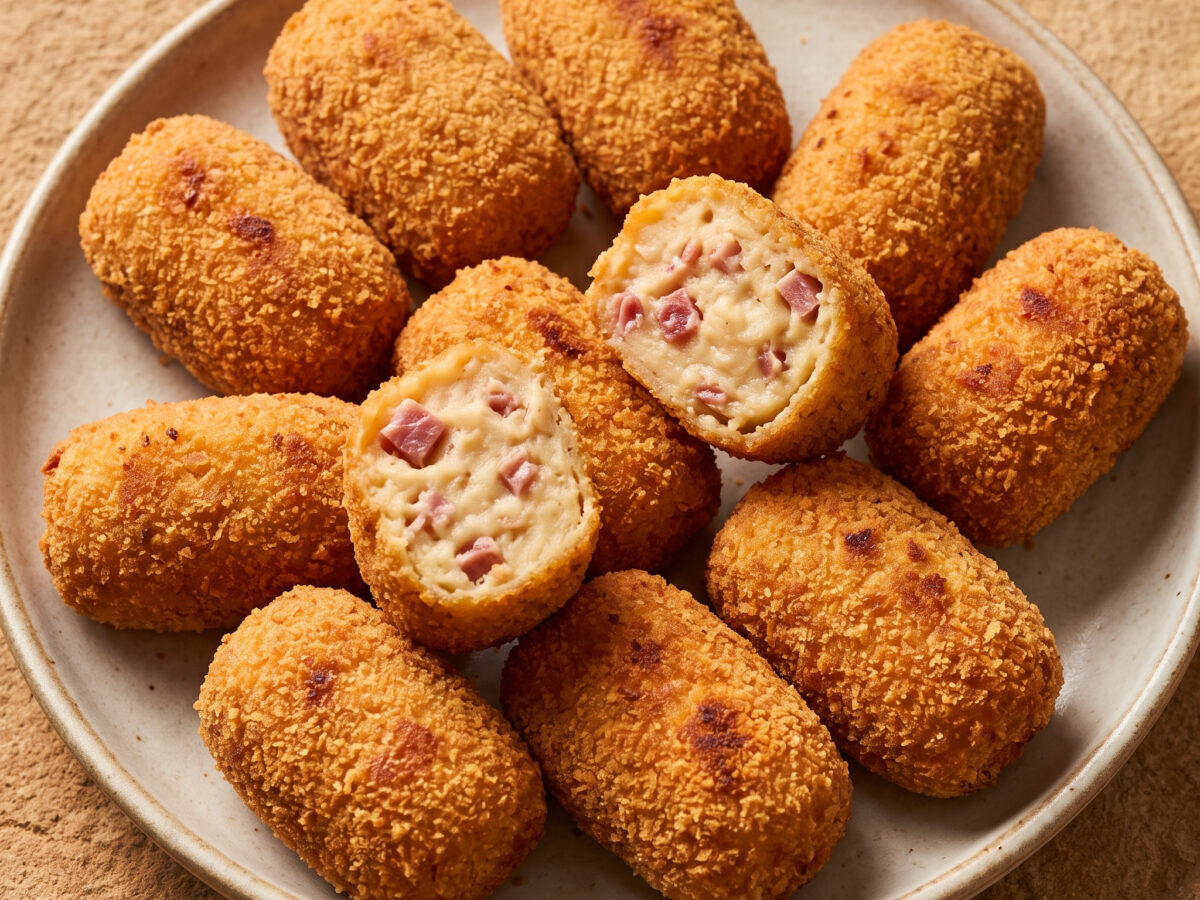 Croquetas basquaises au jambon de Bayonne