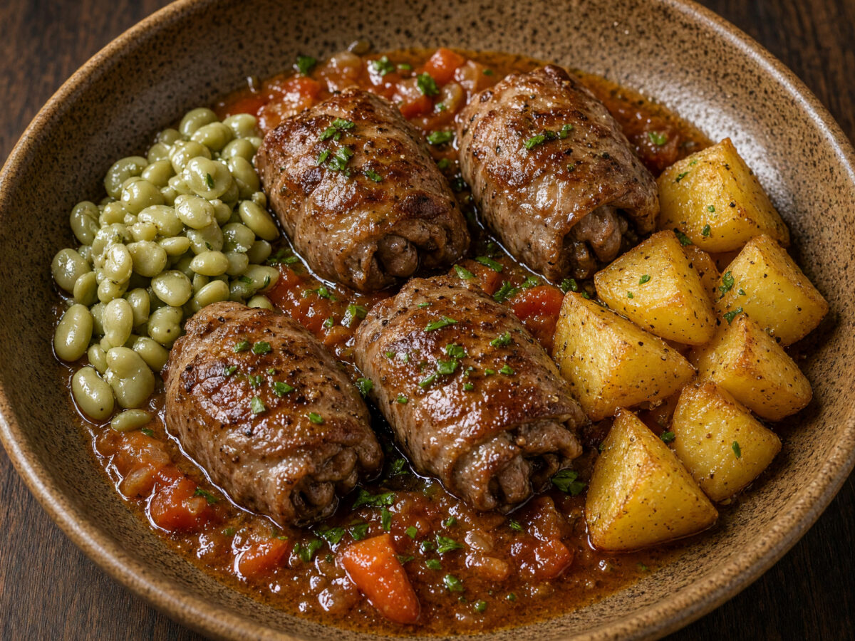 Bourbonnaiser Kalbsrouladen mit Marc