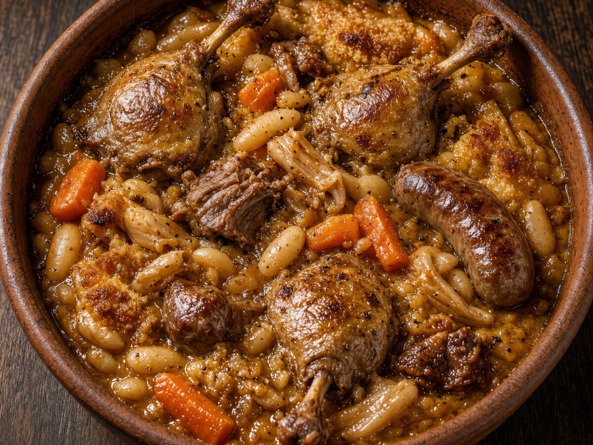 Cassoulet toulousain aus Occitanie