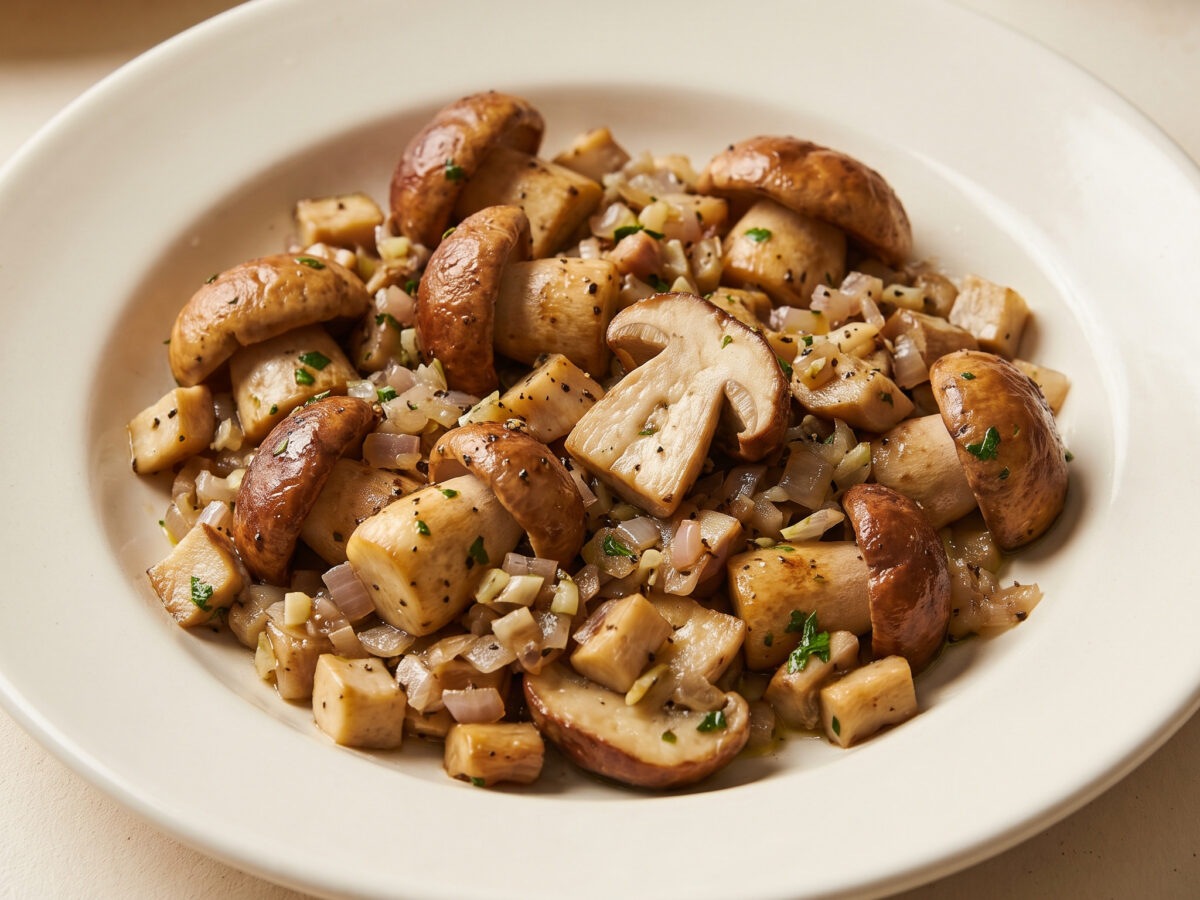 Cèpes à la bordelaise aus Bordeaux