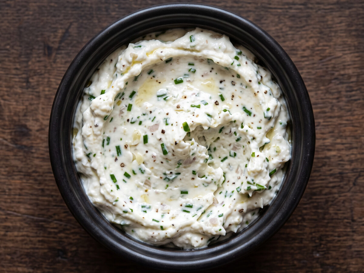 Cervelle de canut – Lyoner Käsecreme mit Kräutern