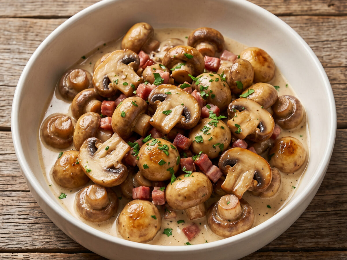 Champignons à la normande