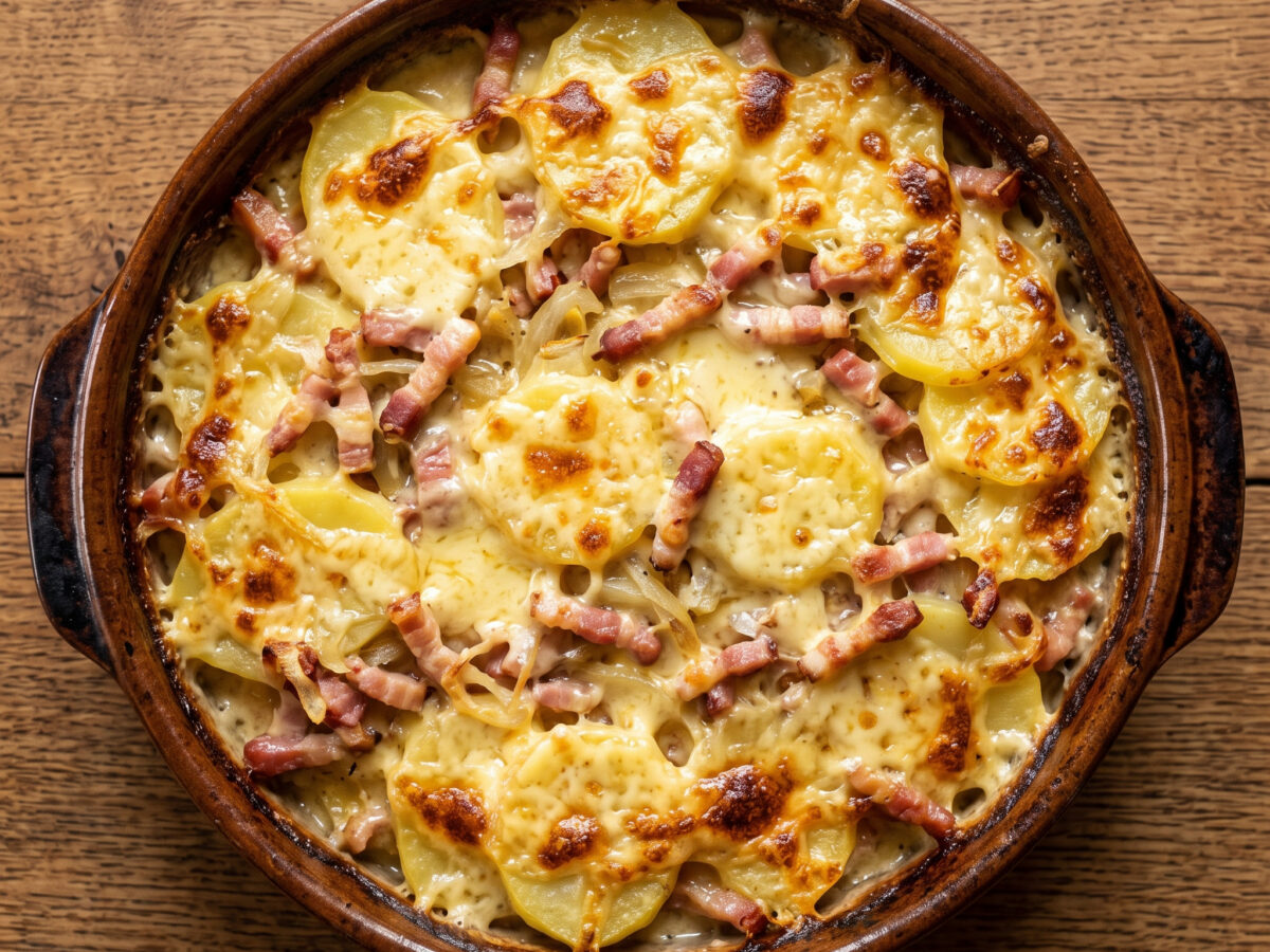Ch'tiflette: Kartoffelgratin mit Maroilles
