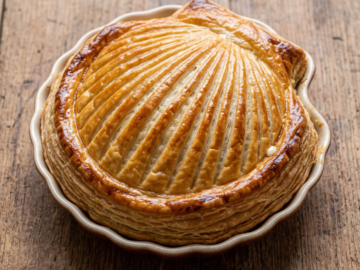 Coquilles Saint-Jacques feuilletées aus der Bretagne