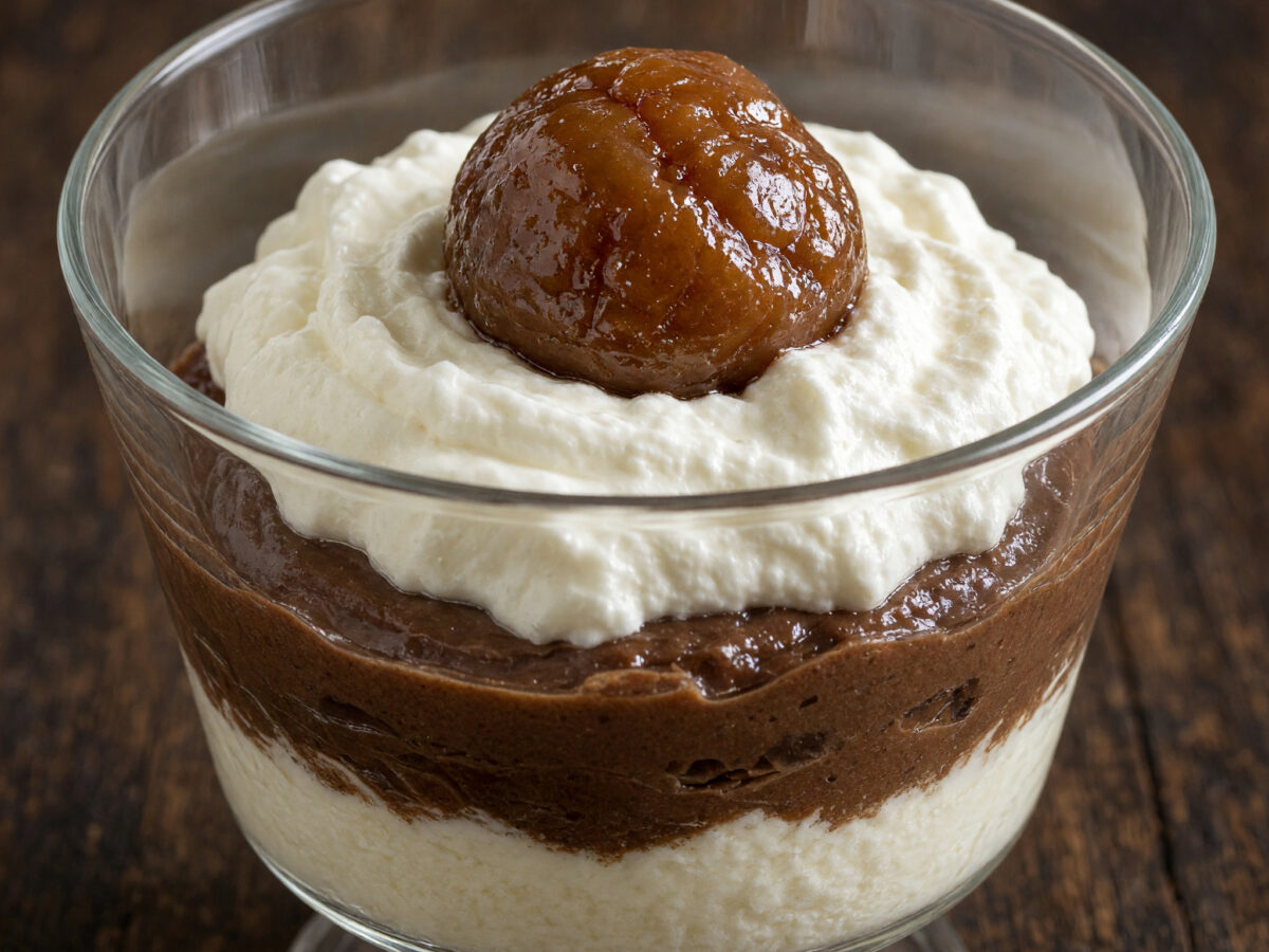 Kastanie, Baiser und ein Hauch Chantilly