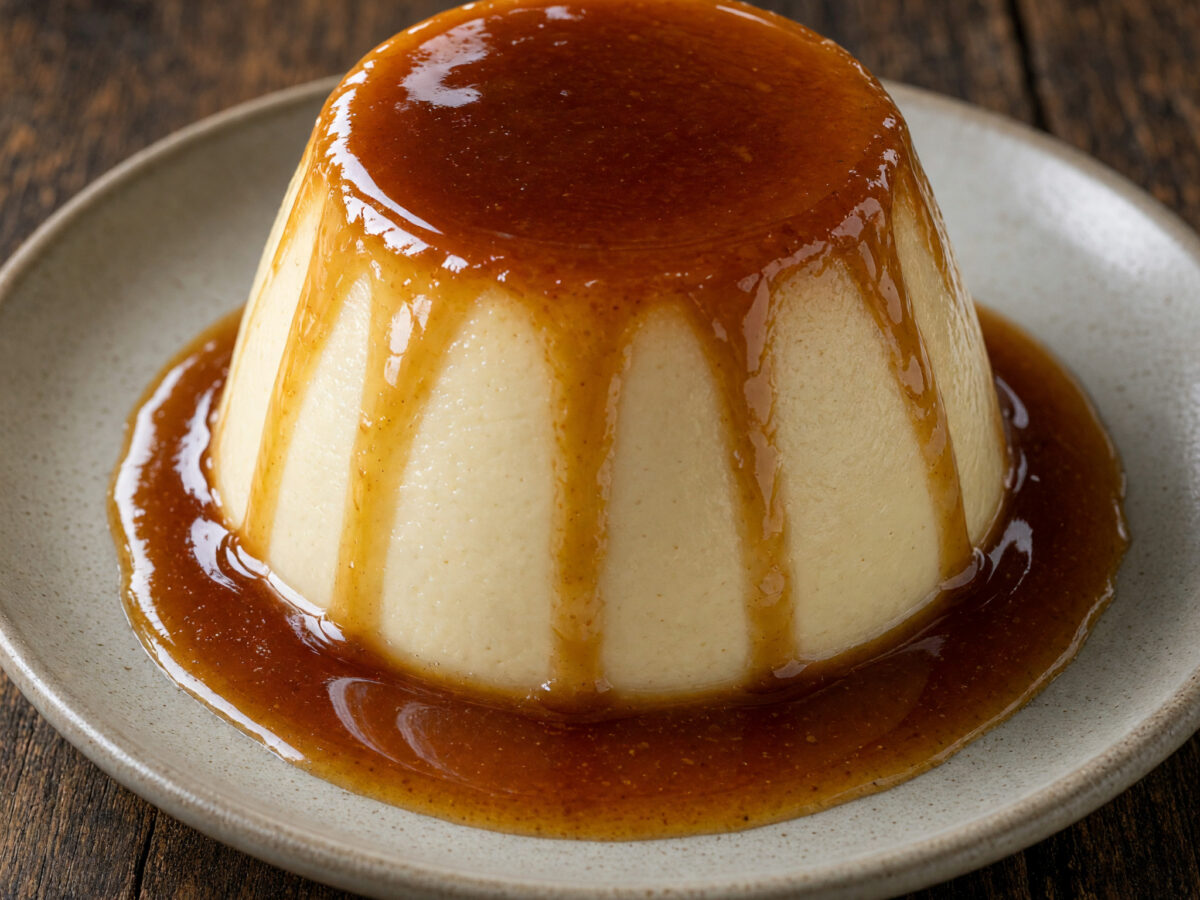 Crème renversée mit bretonischem Salzbutterkaramell