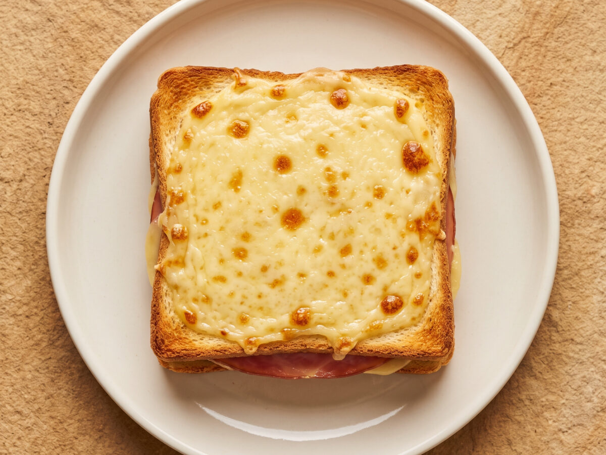 Croque-monsieur aus der Île-de-France