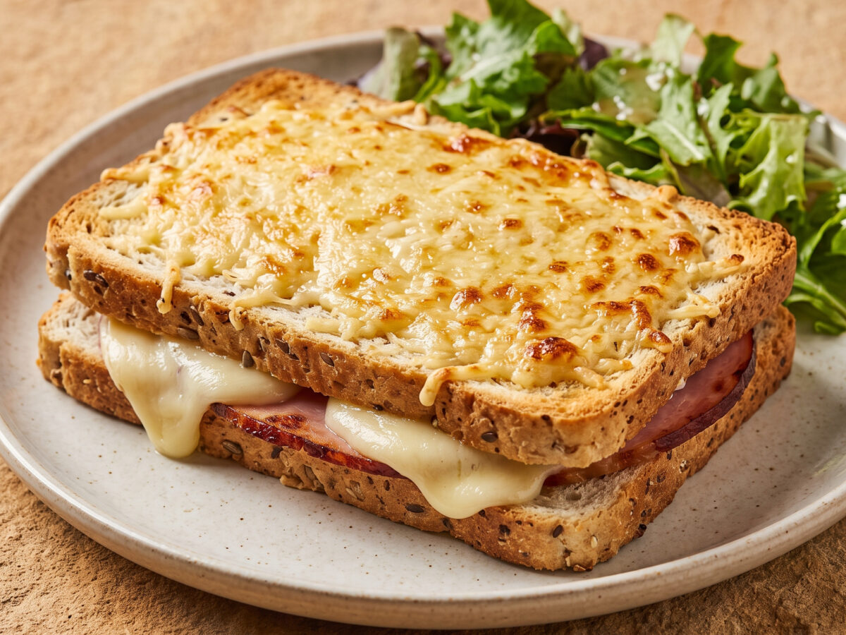 Croque-monsieur au Livarot: knusprig aus der Normandie