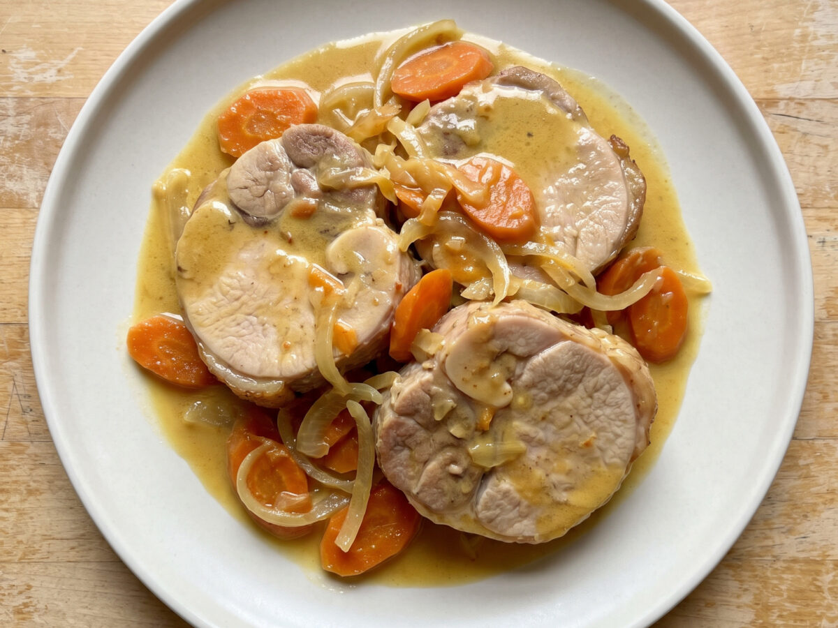 Cul de veau à l’angevine aus dem Anjou