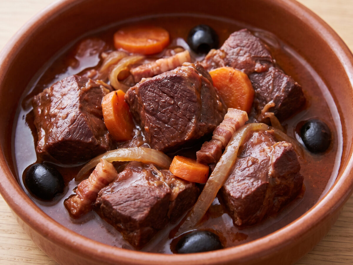 Daube de sanglier à la provençale