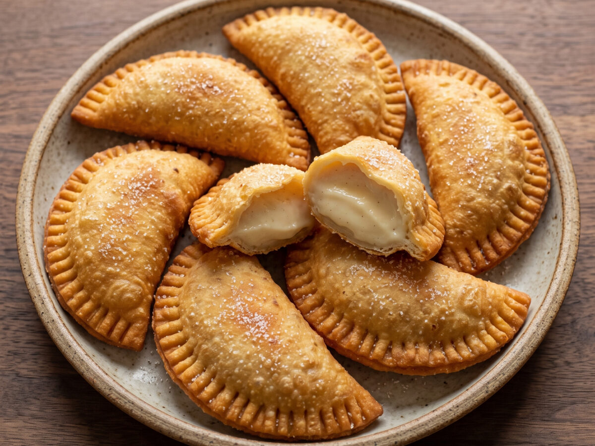 Dizé milé aus Guyane: warme Beignets mit Cremefüllung
