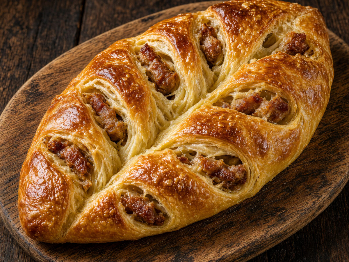 Fougasse aux grattons aus dem Gard