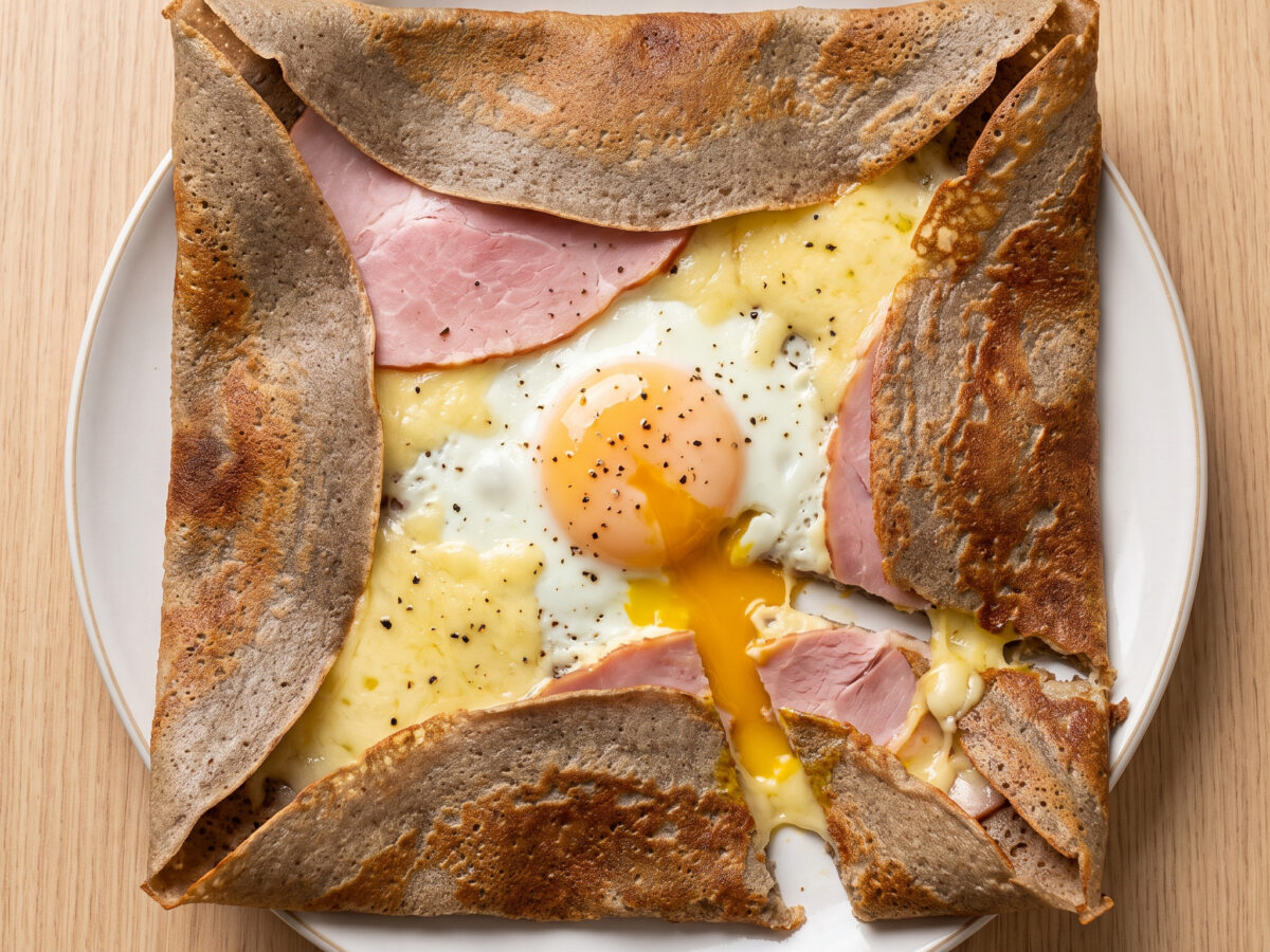 Galette complète aus der Bretagne