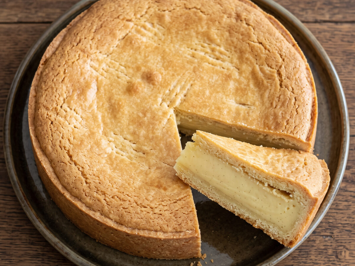 Gâteau basque à la crème pâtissière