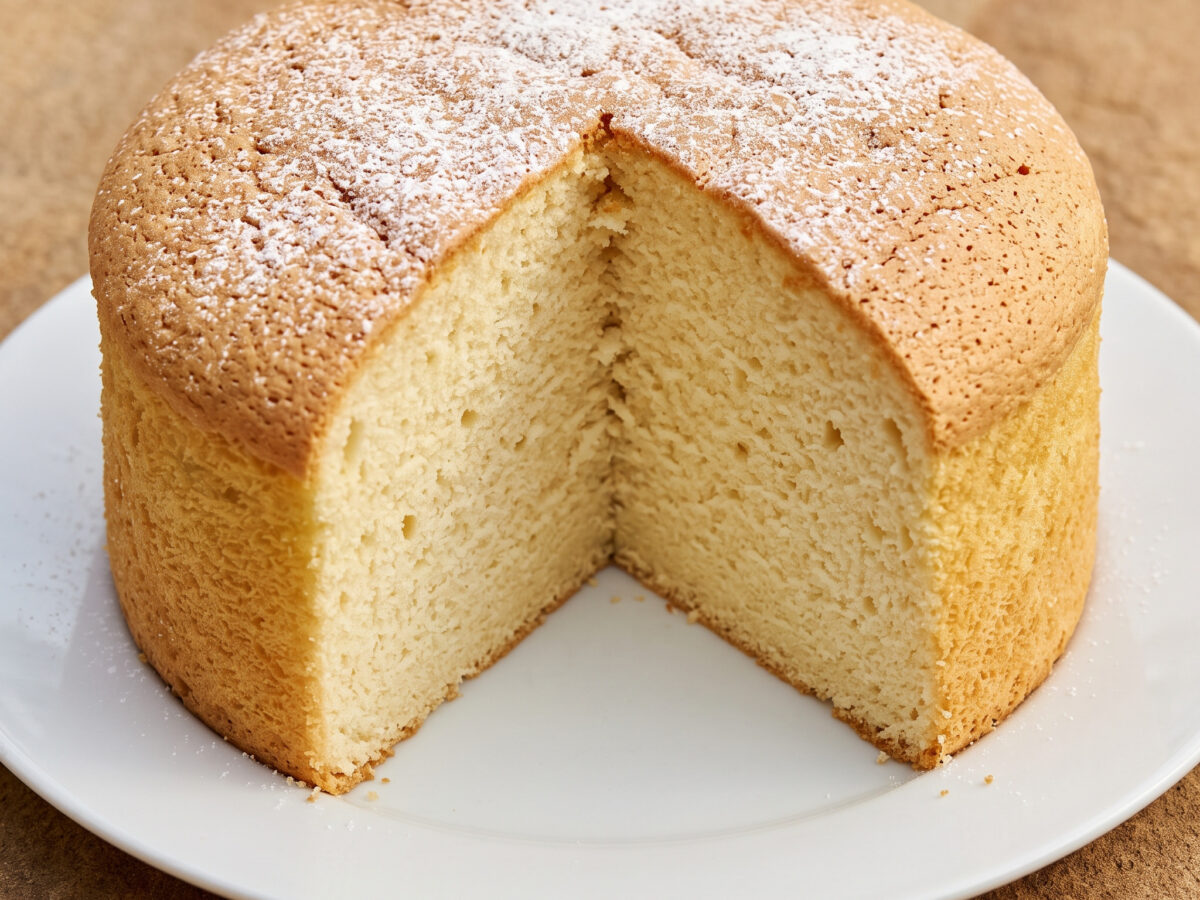 Gâteau de Savoie: luftiger Biskuit aus Savoyen