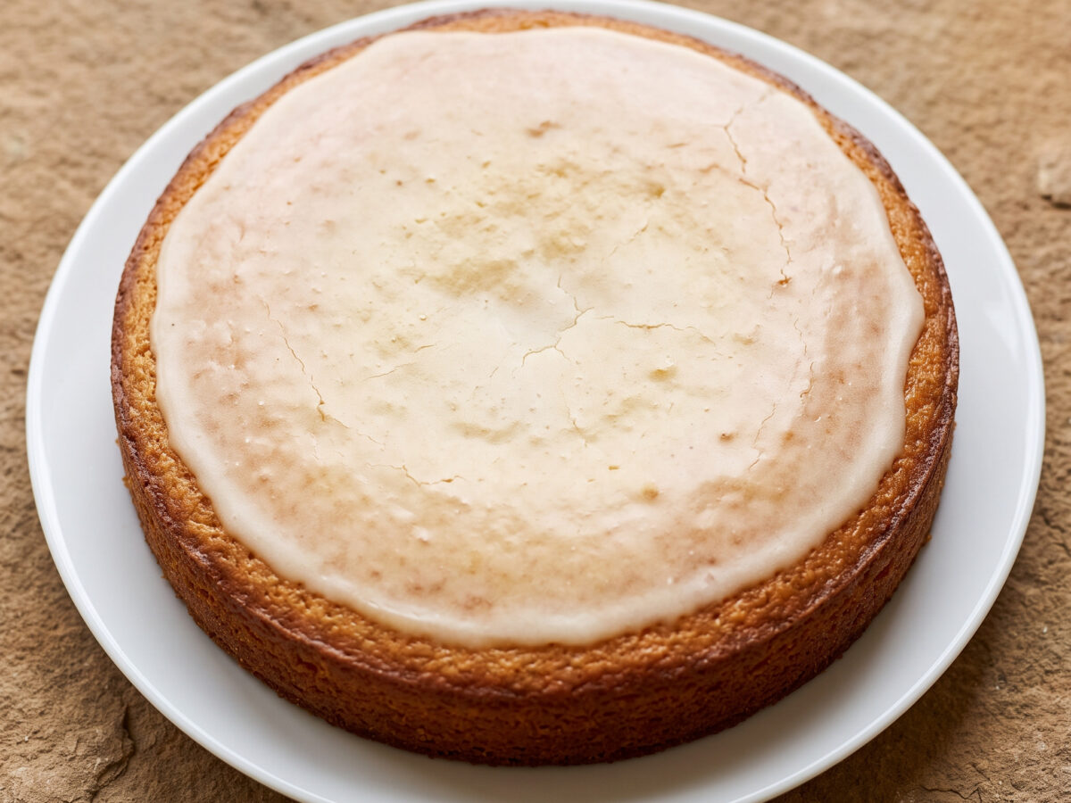 Gâteau nantais: Mandelkuchen mit Rhumglasur