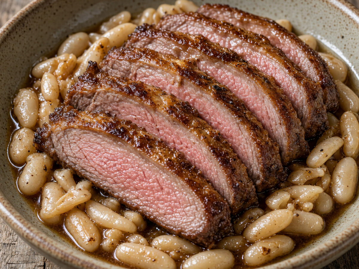 Gigot de pré-salé à la bretonne