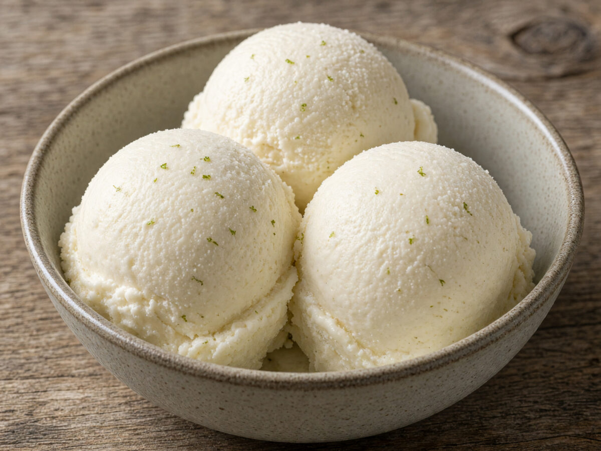 Glace coco: Kokos-Eis aus Mayotte