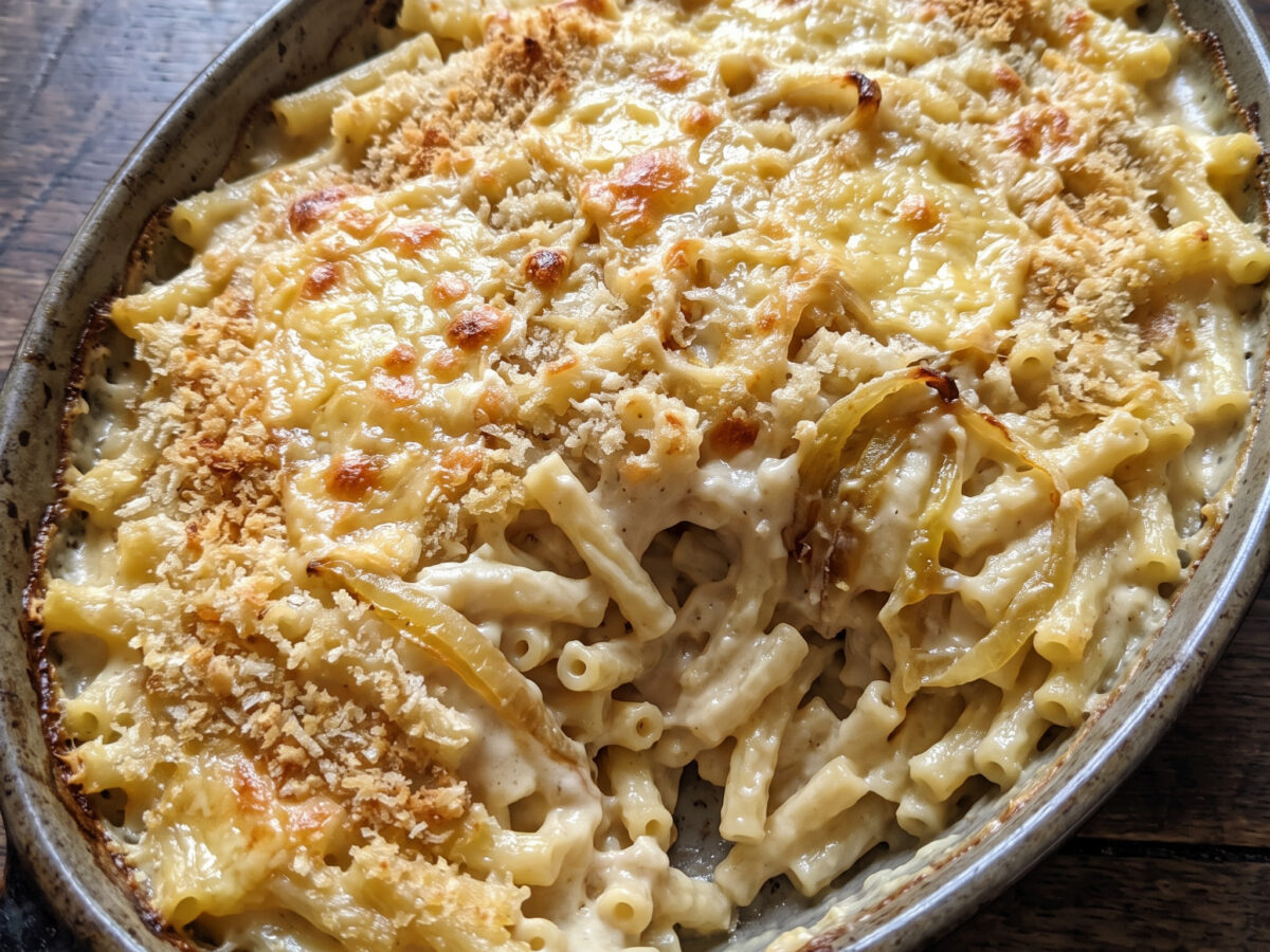 Gratin de macaronis au Bethmale aus der Ariège