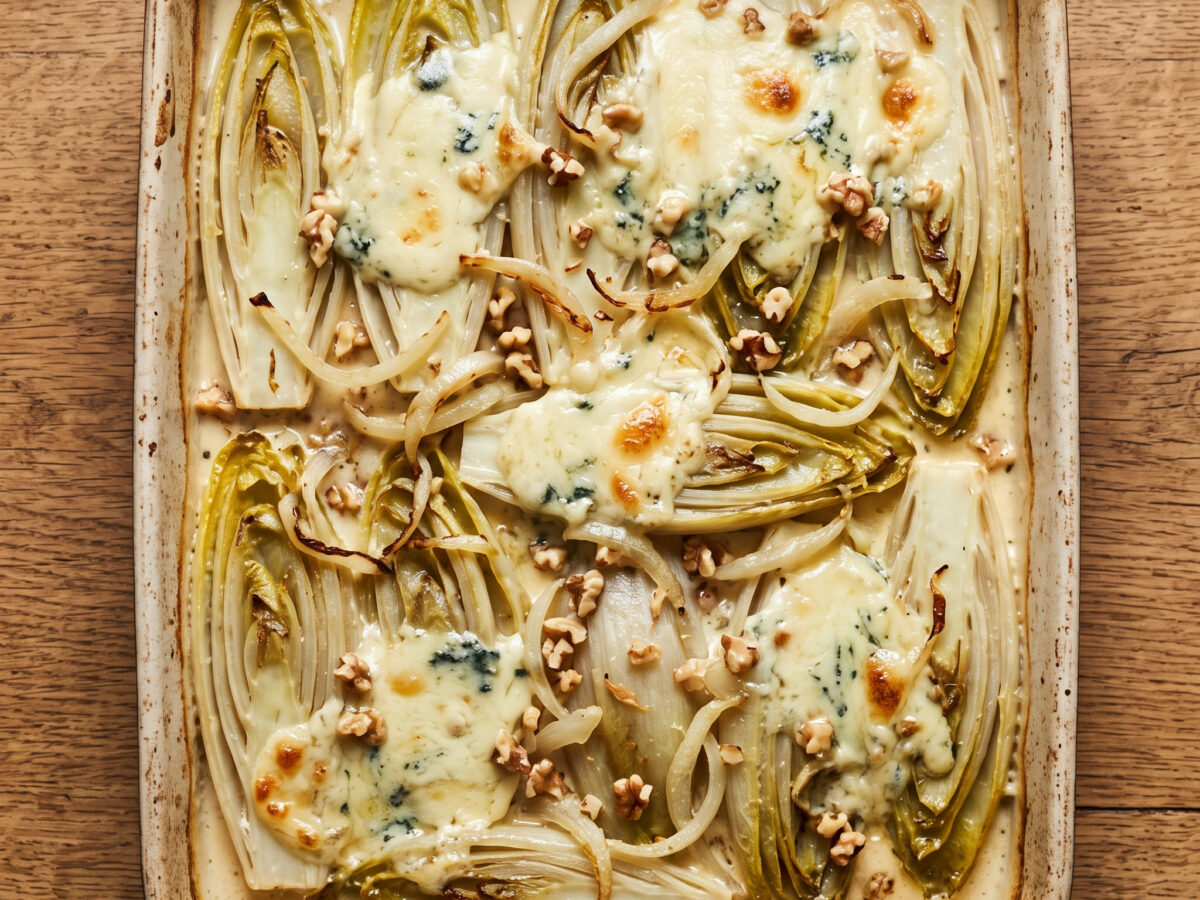 Gratin d’endives au Bleu de Gex
