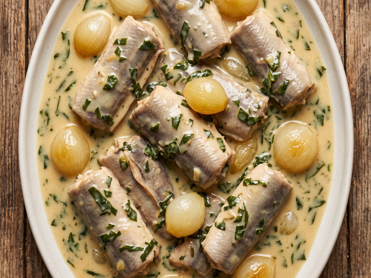 Matelote d’anguille au cidre aus der Picardie