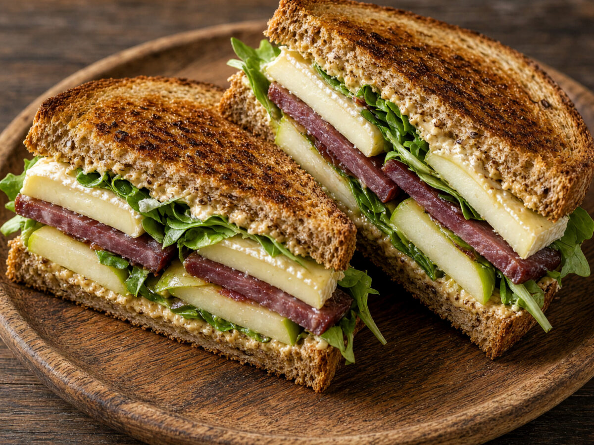 Normandie zwischen drei Toastscheiben