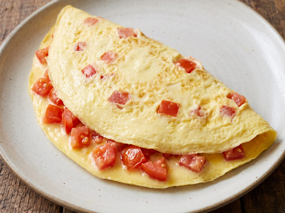 Omelette aux tomates aus der Provence