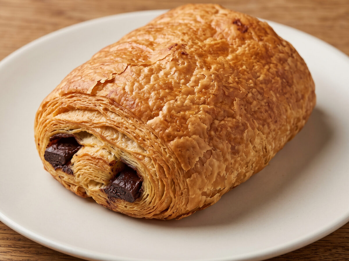 Pain au chocolat – blättrige Schokoladen-Viennoiserie
