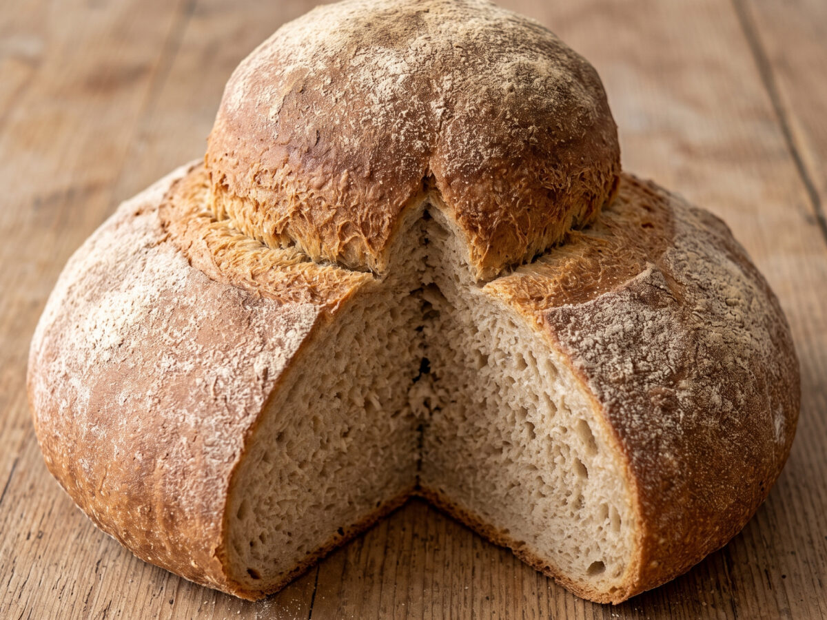 Pain chapeau: Bretonisches Brot mit Hutform