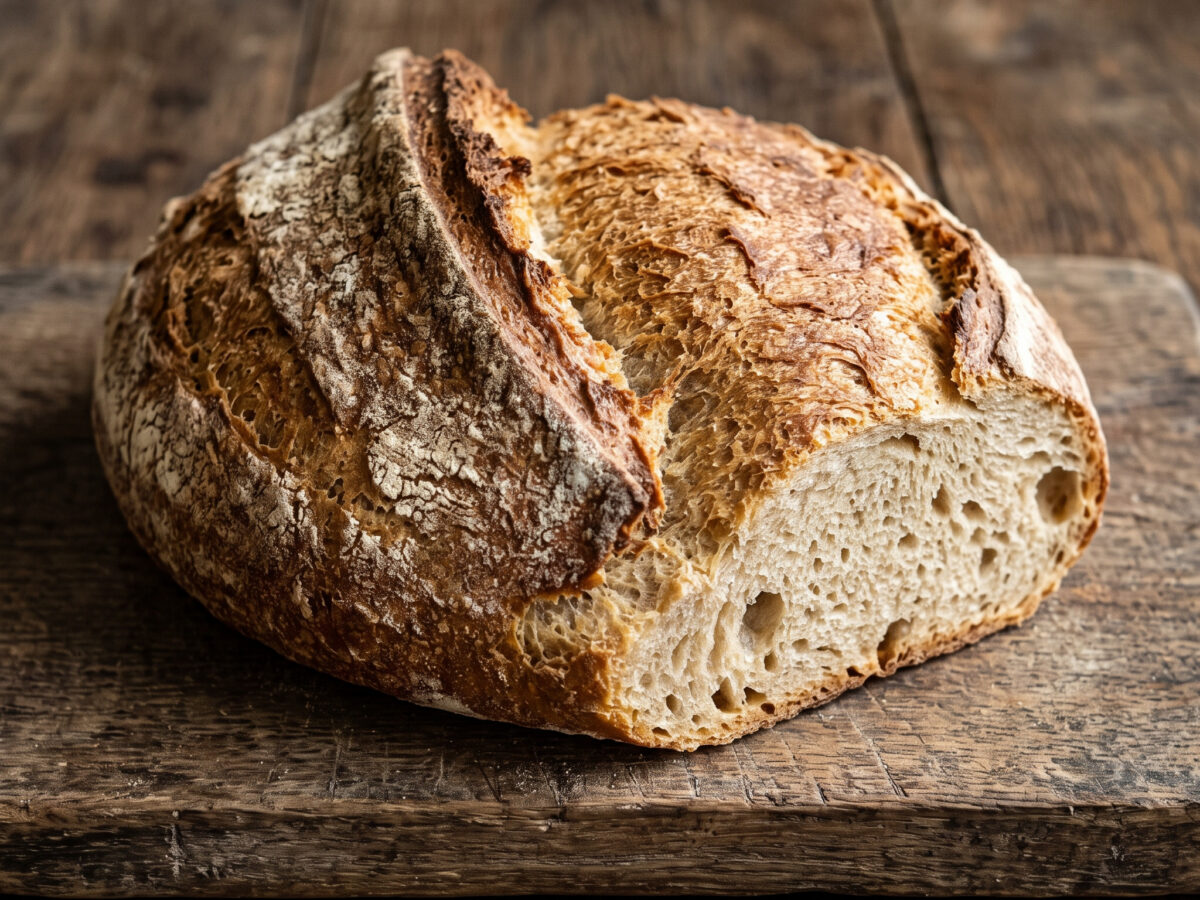 Pain plié de Morlaix – gefaltetes Sauerteigbrot aus der Bretagne