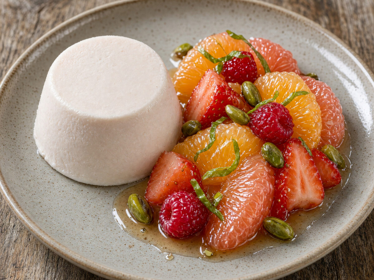 Parfait glacé au Pineau: Charentes auf dem Dessertteller