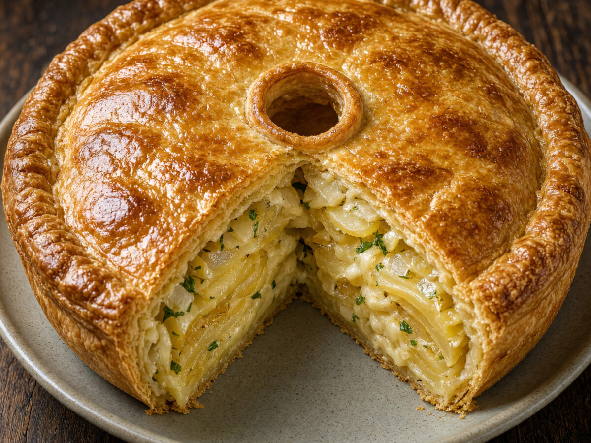 Pâté aux pommes de terre bourbonnais