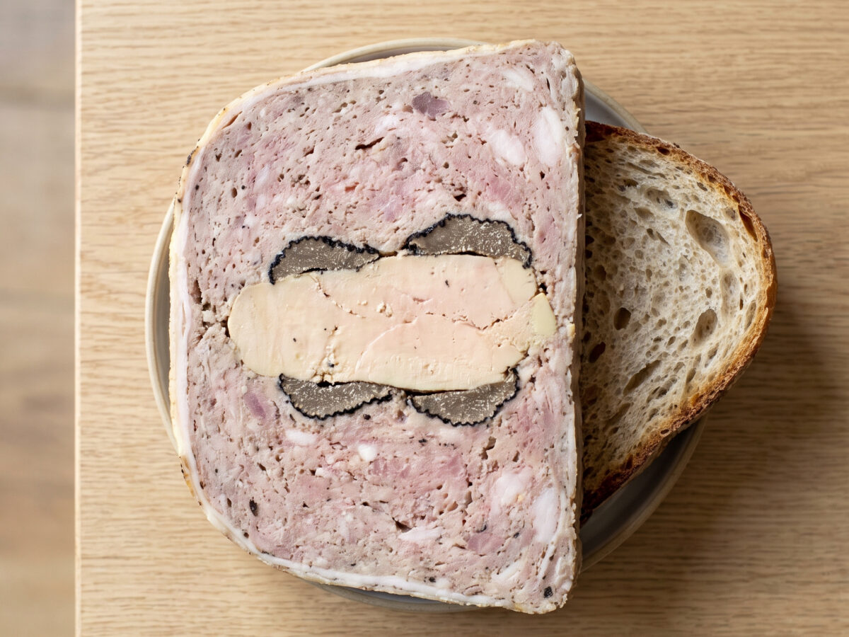 Pâté de Périgueux mit Foie gras und Trüffel