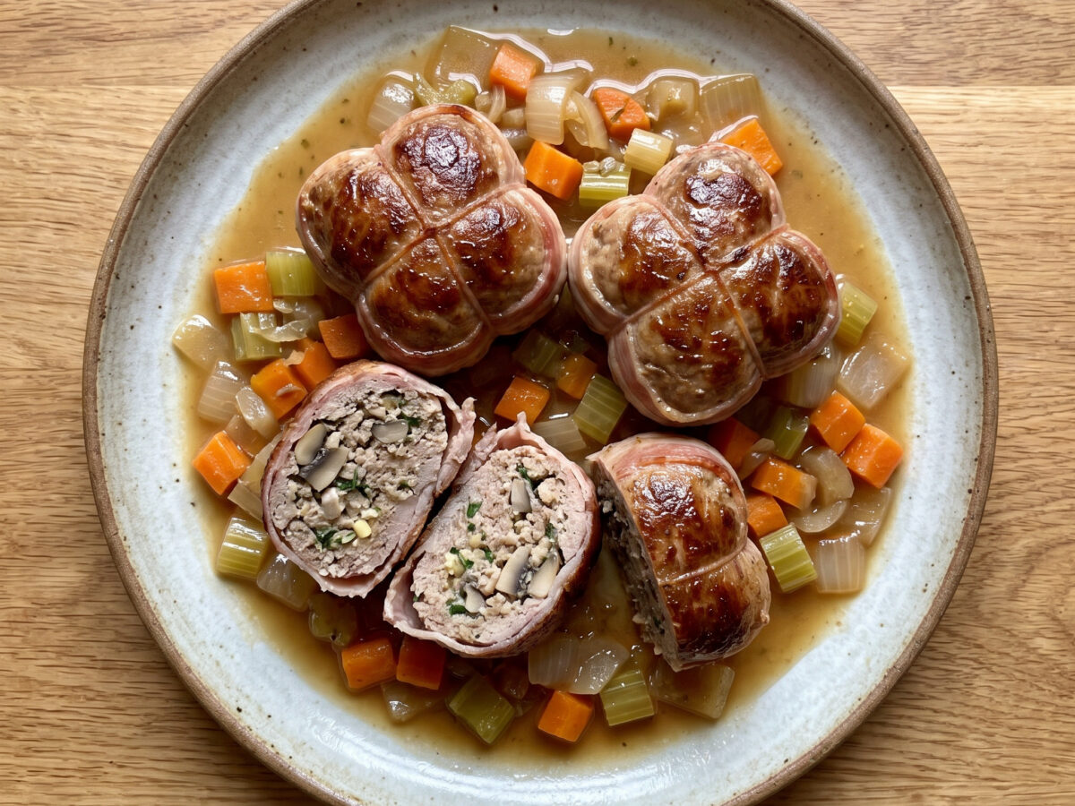 Paupiettes de veau aus dem Schmortopf