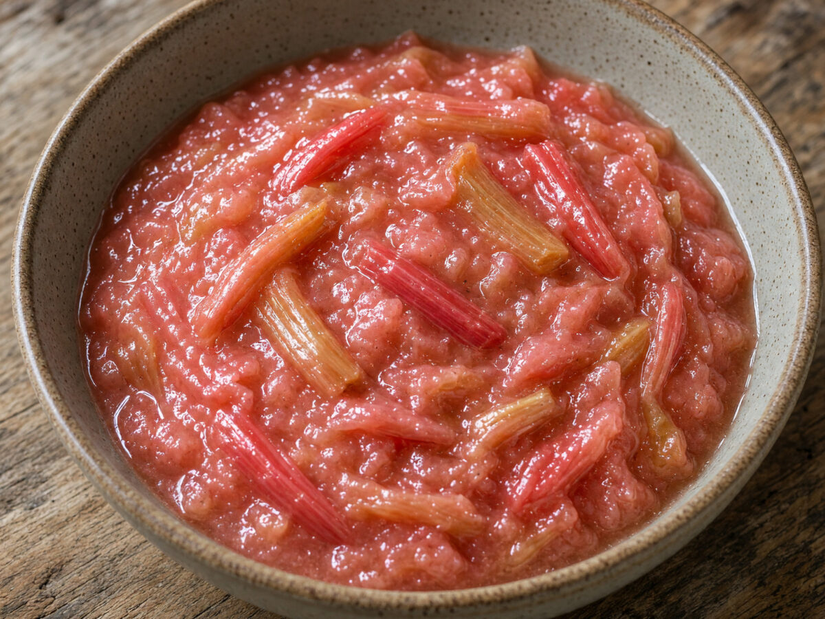 Compote de rhubarbe de Joffre aus der Picardie