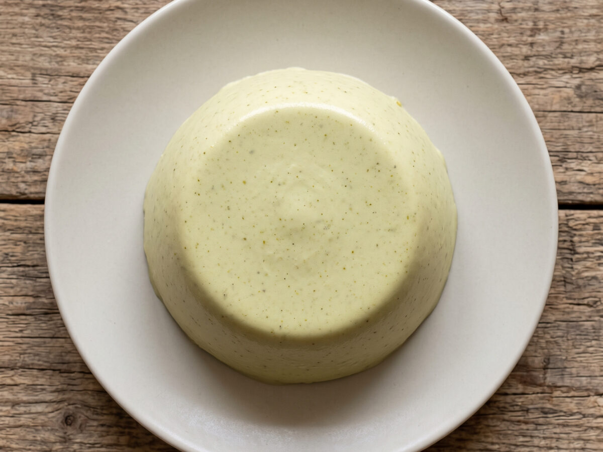 Crème bavaroise aux pistaches aus der Provence