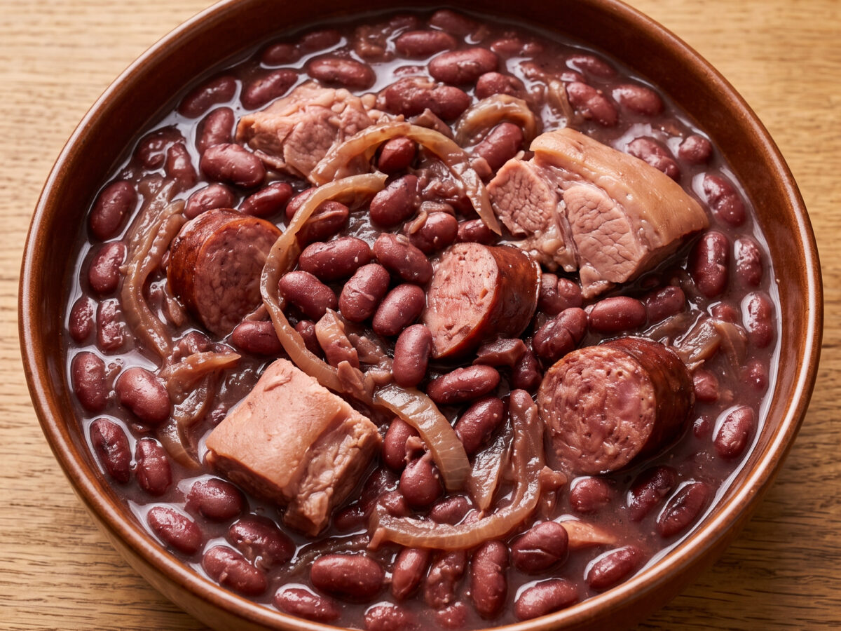 Potée berrichonne aux haricots rouges