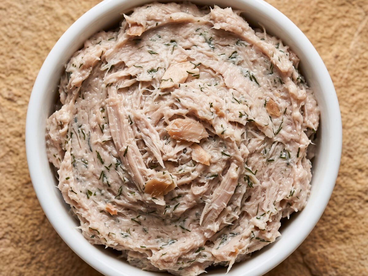 Rauchige Fisch-Rillettes mit Limette
