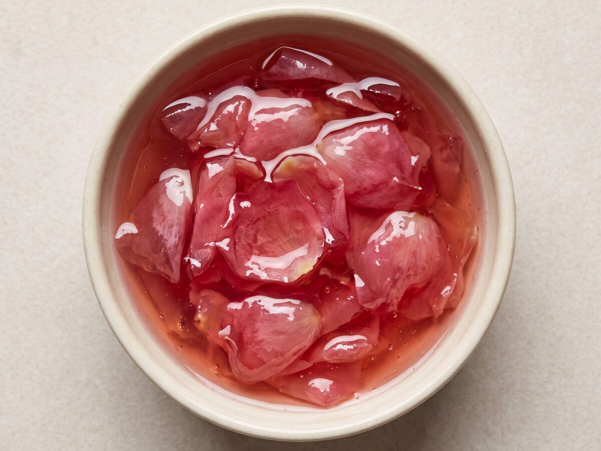 Confit de pétales de rose de Provins