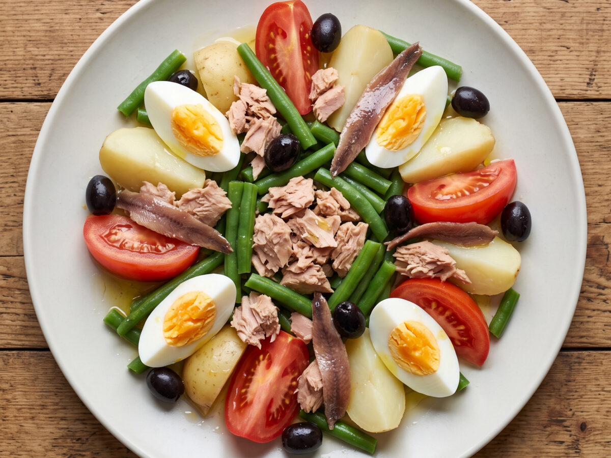 Salade niçoise: knackige Vorspeise aus Nizza