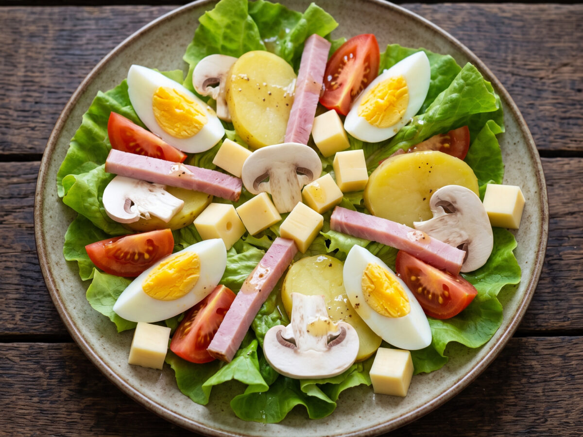 Salade parisienne aus der Île-de-France