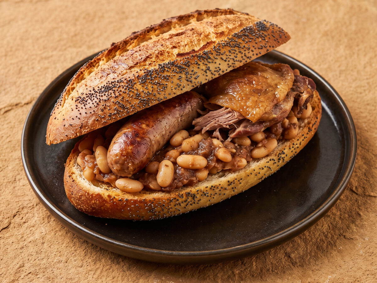 Cassoulet aus Toulouse, auf die Hand gebracht