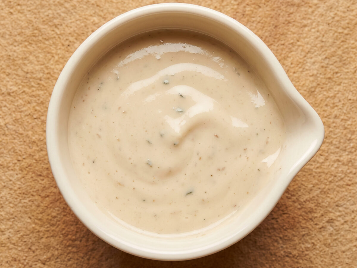 Samtige Blauschimmelsauce aus der Auvergne