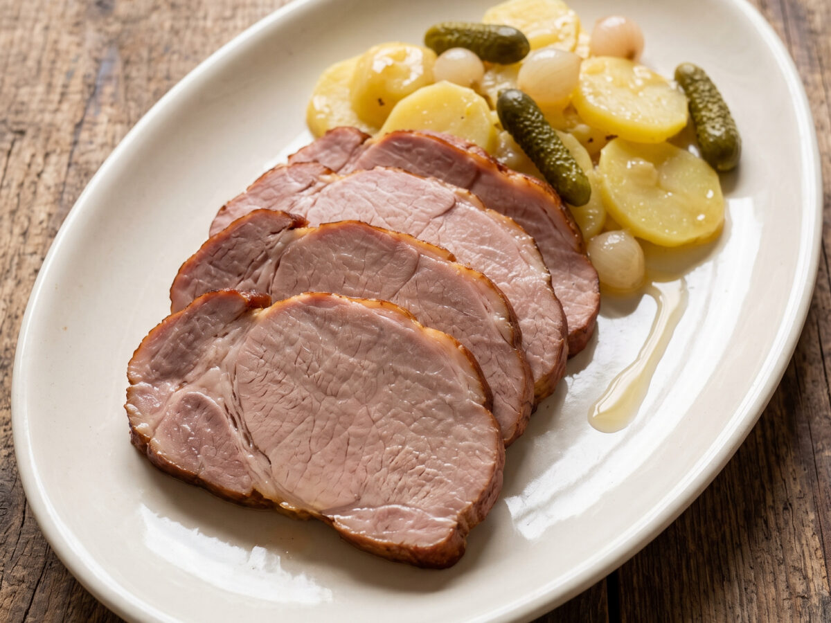 Schiffala: Geräucherte Schweineschulter aus dem Elsass