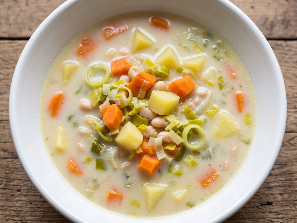 Soupe à la Normande – Normannische Gemüsesuppe