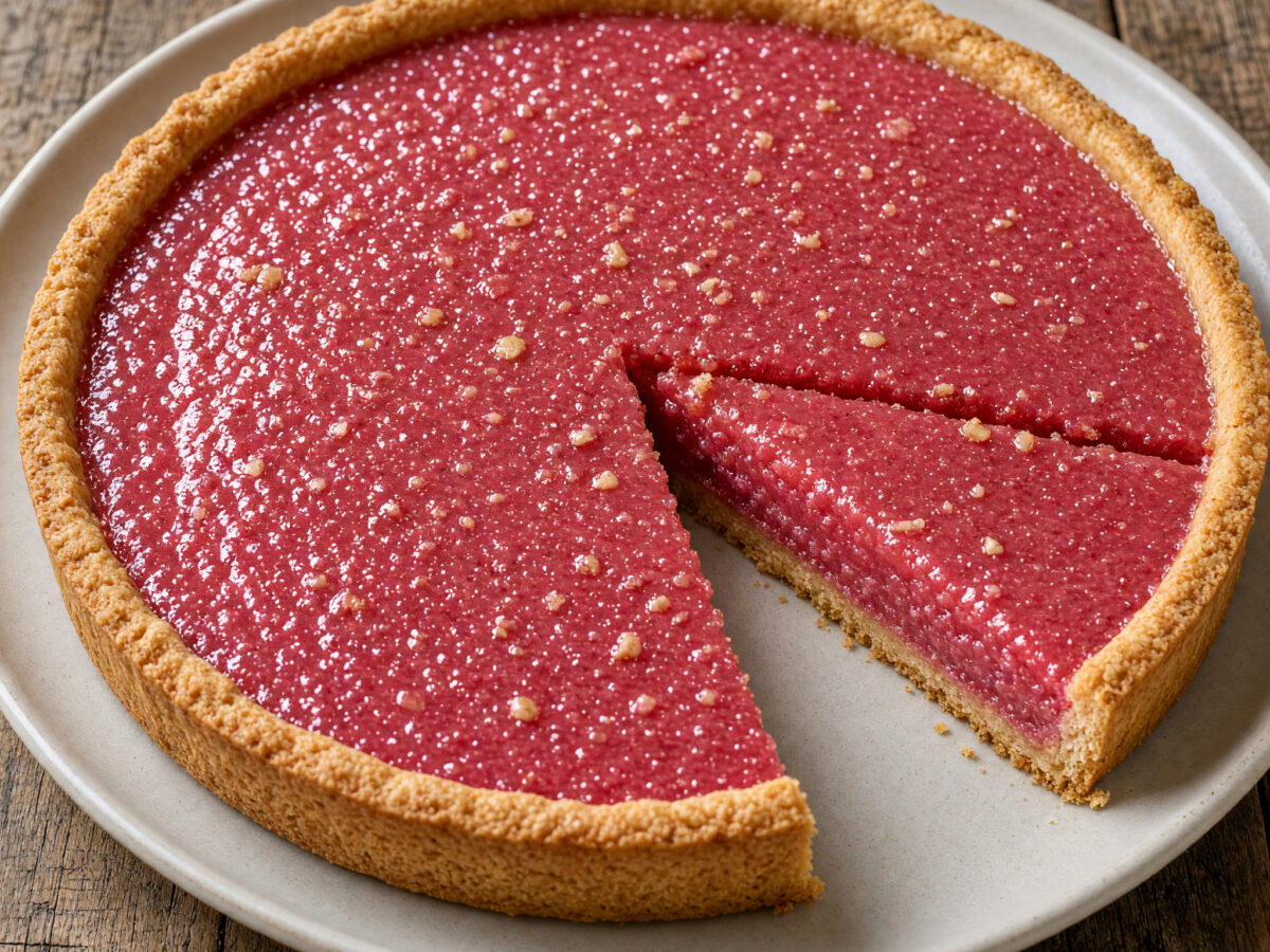 Tarte aux pralines roses aus Lyon