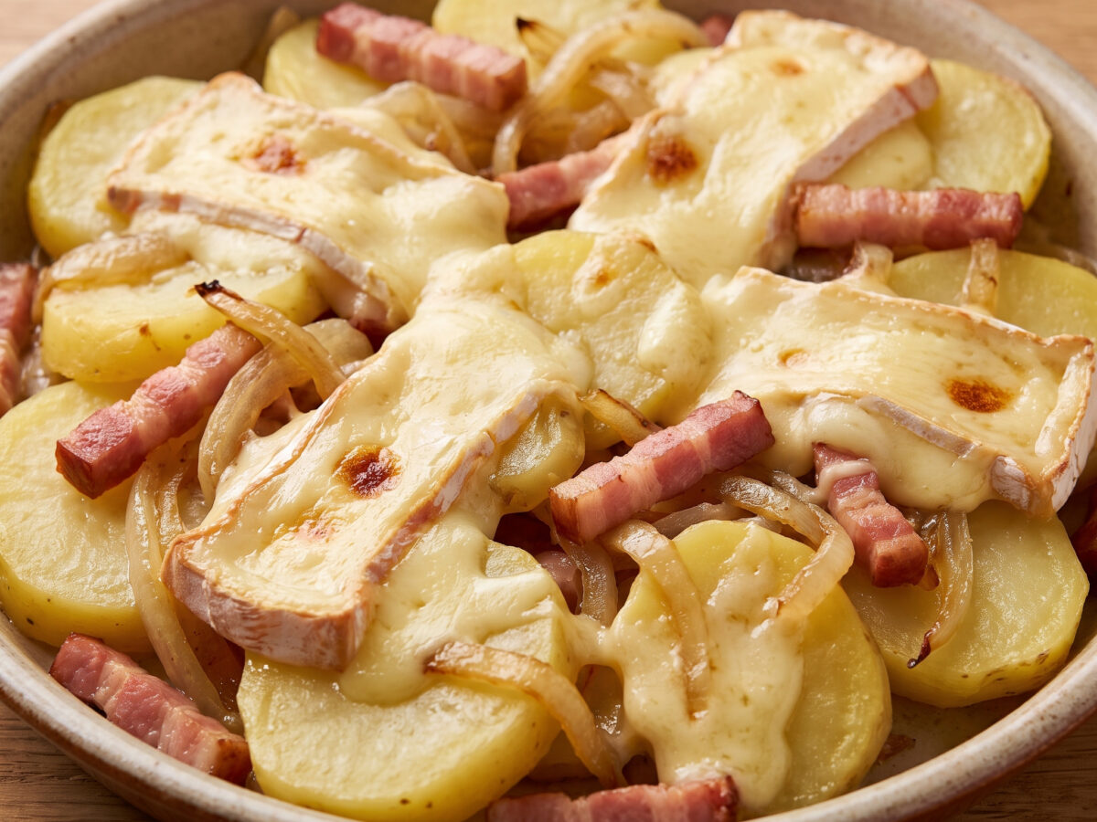 Tartiflette: Kartoffeln mit Reblochon aus Savoyen