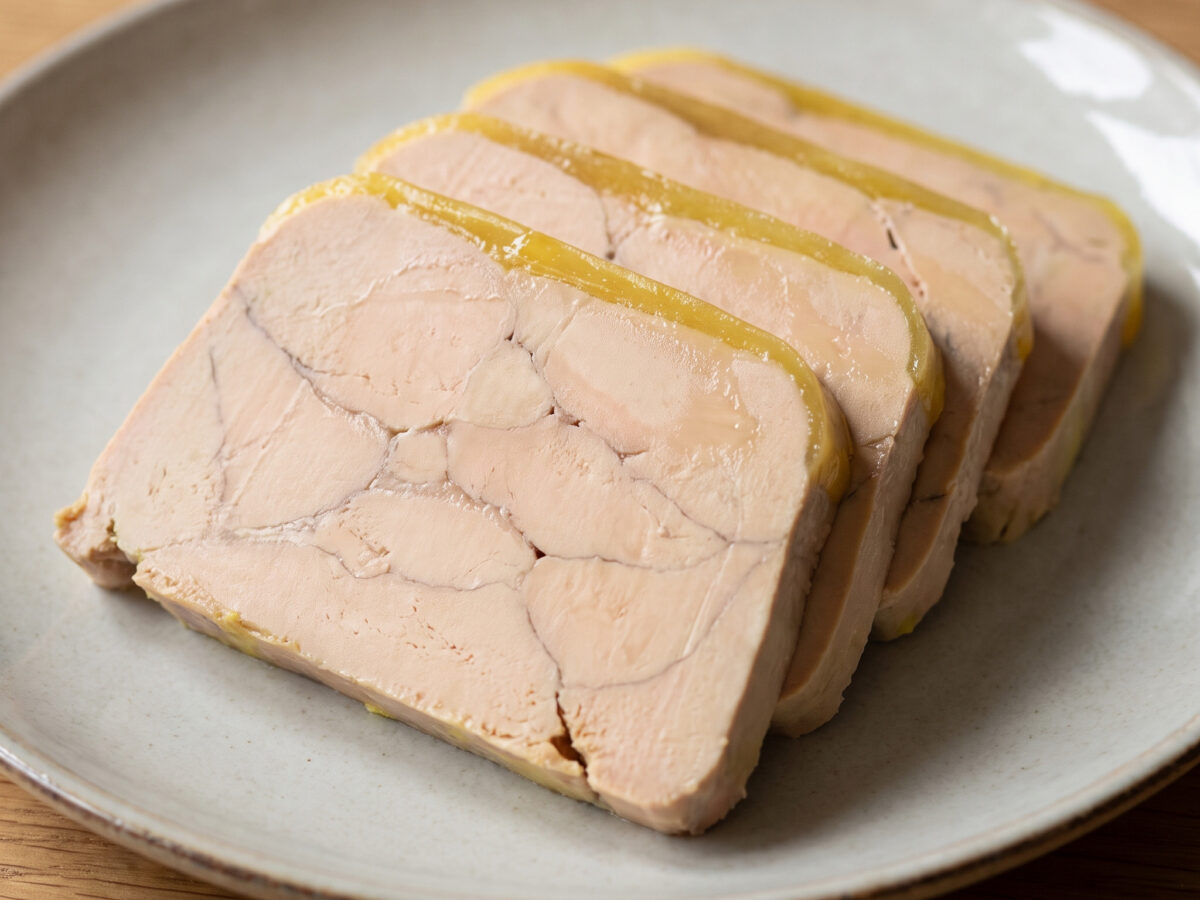 Terrine de foie gras au Sauternes