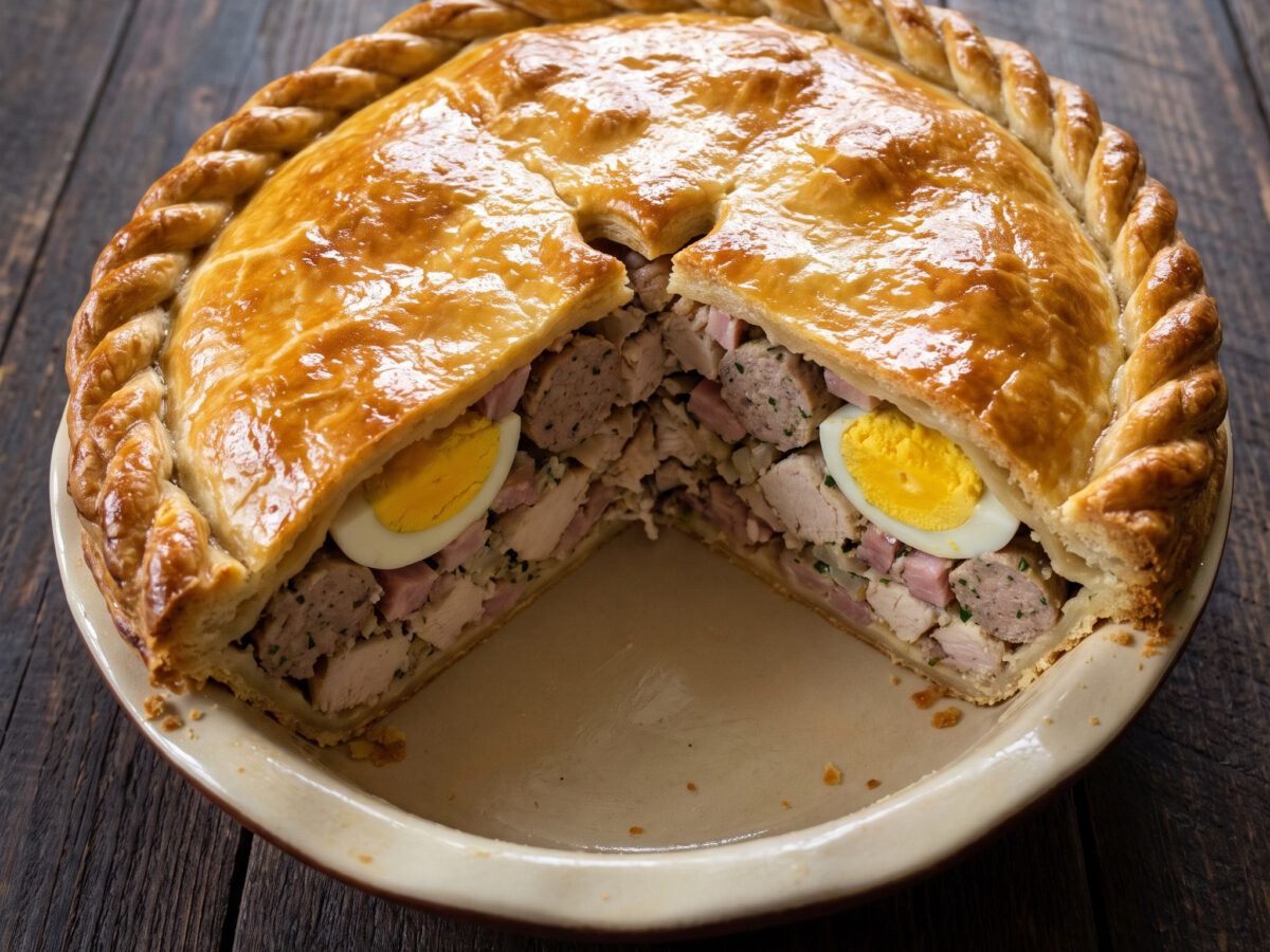 Tourtière poitevine au poulet
