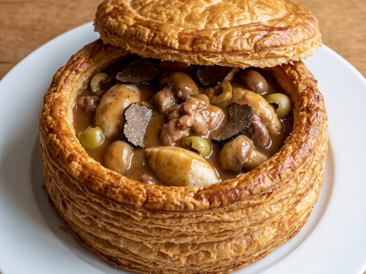 Vol-au-vent à la financière aus der Île-de-France